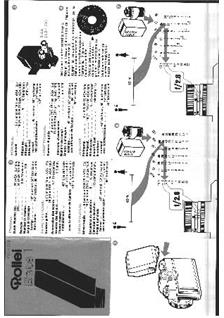 Rollei Beta 1 manual. Camera Instructions.
